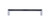 Top Knobs Lydia 6 5/16" Center to Center Bar Pull, Polished Chrome - TK795PC