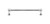 Top Knobs Kara 6 5/16" Center to Center Bar Pull, Polished Chrome - TK804PC
