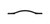 Top Knobs Somerdale 6 5/16" Center to Center Bar Pull, Flat Black - TK755BLK
