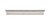 Top Knobs Glacier 6" Center to Center Finger Pull, Polished Nickel - TK555PN