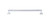 Top Knobs Ascendra 9" Center to Center Bar Pull, Polished Chrome - TK706PC