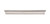Top Knobs Glacier 8" Center to Center Finger Pull, Polished Nickel - TK556PN