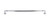 Top Knobs Reeded 12" Center to Center Bar Pull, Polished Chrome - TK326PC