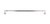 Top Knobs Reeded 12" Center to Center Bar Pull, Polished Nickel - TK326PN