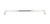 Top Knobs TK345PN Chareau Chalet Pull 12" (c-c) - Polished Nickel