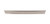Top Knobs Glacier 9 15/16" Center to Center Finger Pull, Brushed Satin Nickel - TK557BSN