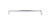 Top Knobs TK726PC Transcend Contour Pull 12" (c-c) - Polished Chrome