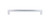 Top Knobs Podium 12" Center to Center Appliance Pull, Polished Chrome - TK677PC