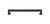 Top Knobs Ascendra 12" Center to Center Appliance Pull, Sable - TK709SAB
