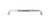 Top Knobs Chalet 12" Center to Center Appliance Pull, Brushed Satin Nickel - TK346BSN