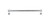 Top Knobs Kara 12" Center to Center Appliance Pull, Polished Chrome - TK808PC