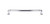 Top Knobs Reeded 12" Center to Center Appliance Pull, Polished Chrome - TK327PC
