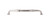 Top Knobs Chalet 18" Center to Center Appliance Pull, Brushed Satin Nickel - TK347BSN