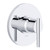 Gerber One Handle 3/4'' Thermostatic Shower Valve Trim Kit - Chrome - D562058T