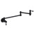 Gerber D205057BS Opulence Wall Mounted Pot Filler Faucet 2.2gpm - Satin Black