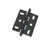 Schaub Ball Tip Mortise Hinge - Flat Black - 1111B-FB
