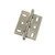 Schaub Ball Tip Mortise Hinge - Antique Nickel - 1111B-AN