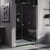 DreamLine  SHDR-4249728-01 Allure 49 to 50 in. Frameless Pivot Shower Door, Clear Glass Door in Chrome Finish