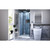 DreamLine  SHDR-3634720-01 Aqua Fold Shower Door 33.5 in. W x 72 in. H Clear Glass Shower Door in Chrome Finish