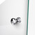 DreamLine  SHDR-3634720-01 Aqua Fold Shower Door 33.5 in. W x 72 in. H Clear Glass Shower Door in Chrome Finish