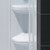 DreamLine  DL-6148R-01 SlimLine 36 in. by 60 in. Single Threshold Shower Base Right Hand Drain and QWALL-3 Shower Backwall Kit DreamLine  DL-6148R-01 SlimLine 36 in. by 60 in. Single Threshold Shower Base Right Hand Drain and QWALL-3 Shower Backwall Kit