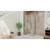 DreamLine  SHDR-2234340-RT-01 Flex 32-7/16 to 36-7/16 in. W x 34-1/2 in. D x 72 in. H Pivot Shower Door, Chrome Hardware