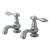 Kingston Brass Two Handle with Two Spouts Basin Lavatory Faucet - Polished Chrome - KS1101TAL