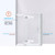 DreamLine  E32706534L-01 Unidoor-X 57.5 in. W x 34.375 in. D x 72 in. H Hinged Shower Enclosure in Chrome Finish; Left-wall Bracket
