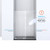 DreamLine  SHDR-1960723R-01 Mirage-X 56 - 60 in. W x 72 in. H Sliding Shower Door in Chrome Finish; Right-wall Bracket
