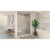 DreamLine  SHDR-64607610-07 Enigma Air 56 to 60 in. Frameless Sliding Shower Door in Brushed Stainless Steel