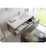 Fresca FVN8011GO Mezzo 48" Gray Oak Wall Hung Modern Bathroom Vanity w/ Medicine Cabinet