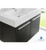 Fresca FVN8089BW Vista 30" Black Wall Hung Modern Bathroom Vanity w/ Medicine Cabinet