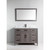 Vanity Art VA2060G 60 Inch Single Sink Vanity Cabinet with Carrara Marble Sink & Mirror - Grey