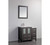 Vanity Art 36 Inch Vanity Cabinet with Ceramic Sink & Mirror - Espresso - VA3024-36E