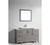 Vanity Art 54 Inch Vanity Cabinet with Ceramic Sink & Mirror - Grey - VA3030-54G