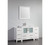 Vanity Art VA3030-54W 54 Inch Vanity Cabinet with Ceramic Sink & Mirror - White