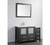 Vanity Art VA3036-48E 48 Inch Vanity Cabinet with Ceramic Sink & Mirror - Espresso