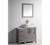 Vanity Art VA3124-36G 36 Inch Vanity Cabinet with Ceramic Vessel Sink & Mirror - Grey