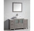 Vanity Art VA3130-54G 54 Inch Vanity Cabinet with Ceramic Sink & Mirror - Grey