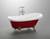 Vanity Art VA6311-RL 67" Freestanding Acrylic Soaking Bathtub - White