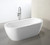 Vanity Art VA6836 68" Freestanding Acrylic Soaking Bathtub - White