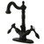 Kingston Brass Two Handle Single Hole Lavatory Faucet With Brass Pop-Up Drain - Oil Rubbed Bronze - KS1435TAL