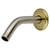 Kingston Brass K150K9 6" Shower Arm With Flange - Brushed Nickel/Polished Brass