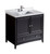 FCB2036ES-CWH-U Oxford 36" Espresso Traditional Bathroom Cabinet w/ Top & Sink