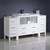 Fresca FCB62-123612WH-I Fresca Torino 60" White Modern Bathroom Cabinets w/ Integrated Sink