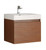 FCB8006TK-I Fresca Nano Teak 24" Wall Mount Bathroom Cabinet w/ Integrated Sink