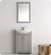 FVN2302GR-CMB Fresca Hartford 24" Gray Traditional Bathroom Vanity