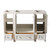 Fresca FCB20-122412AW Oxford 48" Antique White Traditional Bathroom Cabinets