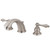 Kingston Brass Two Handle 8" to 16" Widespread Lavatory Faucet with Pop-Up Drain Drain - Brushed Nickel KB978AL