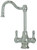 Mountain Plumbing "The Little Gourmet" Hot & Cold Water Faucet - PVD Brushed Nickel - MT1871-NL/PVDBRN